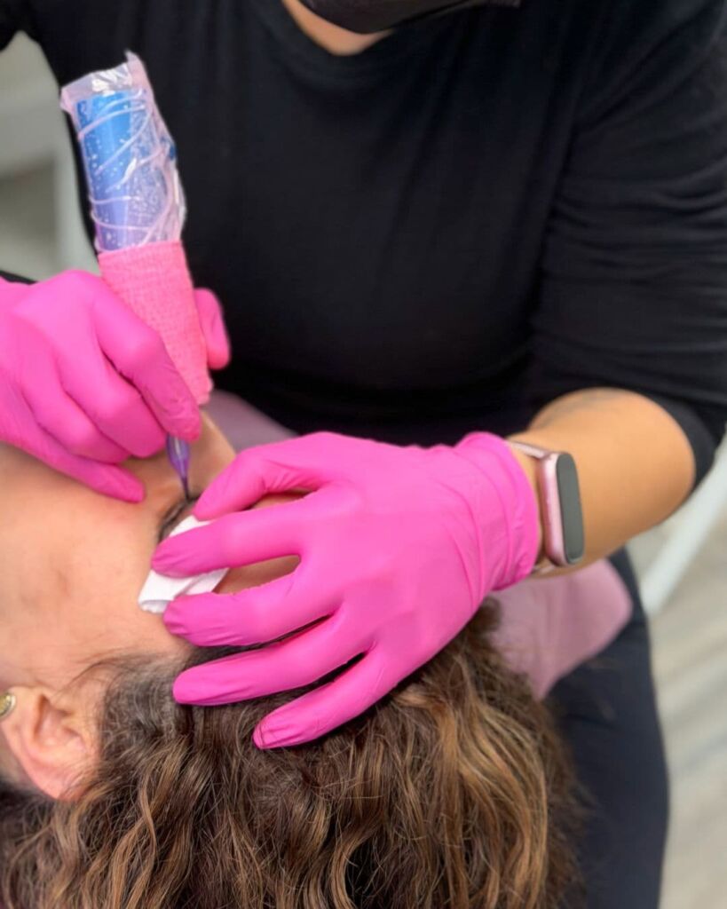 daphne beauty lash line before after v1